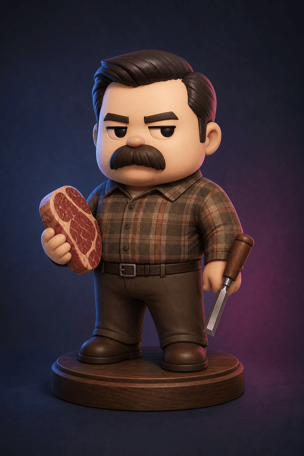 Ron Swanson – Den praktiske problemløseren